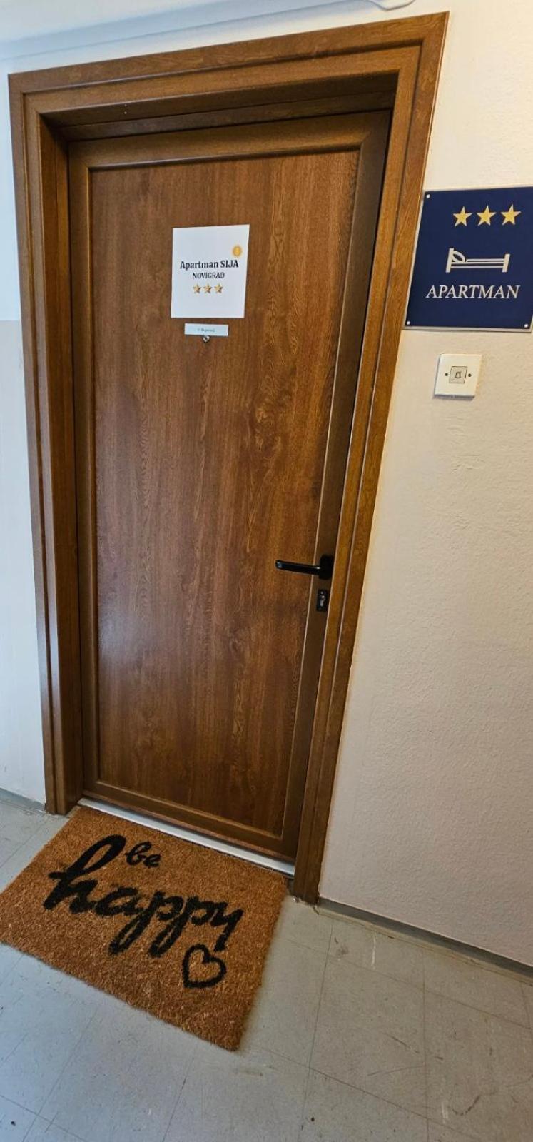 Apartman Sija Novigrad Novigrad Istria 외부 사진
